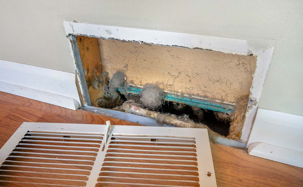 dirty furnace vents and ductwork can adversely affect your home's air quality
