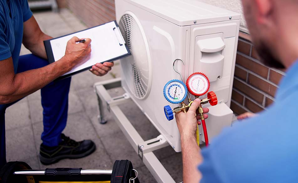 heat pump maintenance in the south